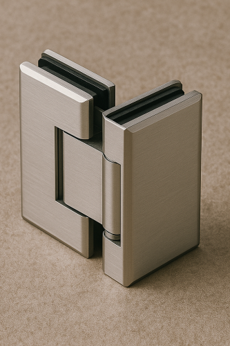 charniere verre a verre inox